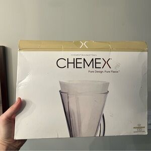Chemex bonded coffee filters